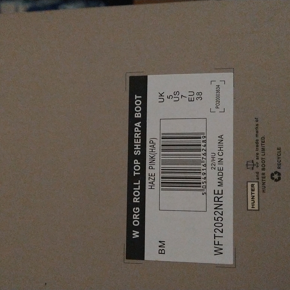 Hunter boots Roll-Top Sherpa Winter Rain Boot - Women 7 - Picture 8 of 11